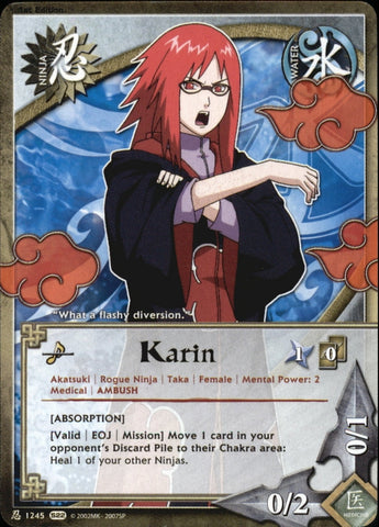 Karin Naruto cards 