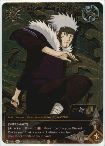 2nd hokage naruto cards 