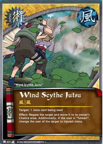 Wind Scythe Jutsu 631 UNCOMMON