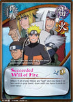 Succeeded The Will of Fire 585 RARE
