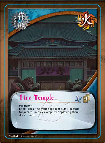 Fire Temple 600 RARE