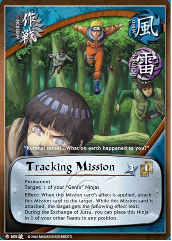 Tracking Mission 605 COMMON