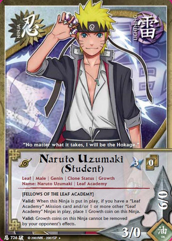 Naruto Uzumaki (Student) 726 UNCOMMON