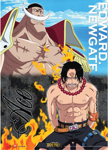 One Piece wall scroll 