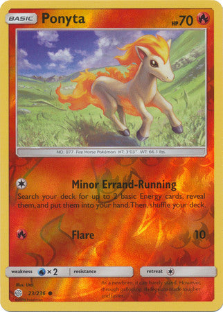 Ponyta 23/236 REVERSE HOLO COMMON