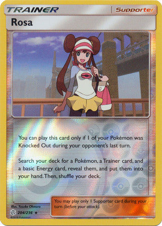 Rosa 204/236 REVERSE HOLO RARE