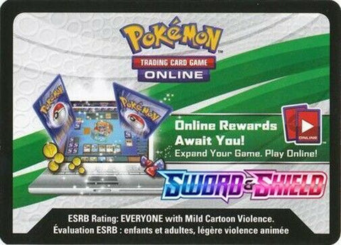 Pokemon TCG CCG Sword & Shield Online Gaming codes 