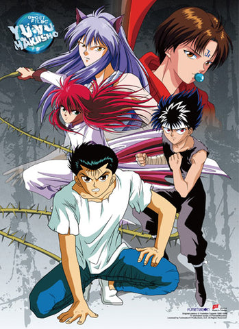 yu yu hakusho wall scroll 