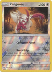 Zangoose 173/236 REVERSE HOLO UNCOMMON